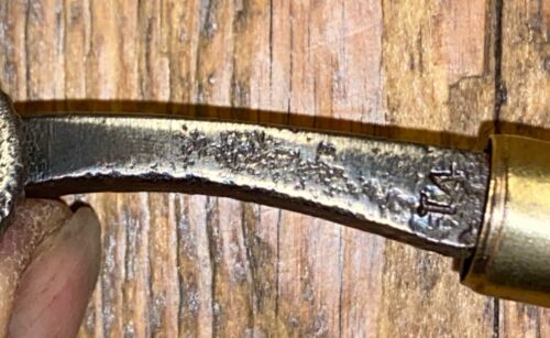 VINTAGE COBBLERS FUDGE WHEEL GEORGE BARNSLEY? LEATHERWORKER SHOEMAKER OLD TOOLS - Picture 5 of 6