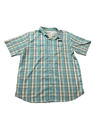 Columbia Mens Multicolor Short Sleeve Button Down Shirt Size Xl - Image 1 of 4