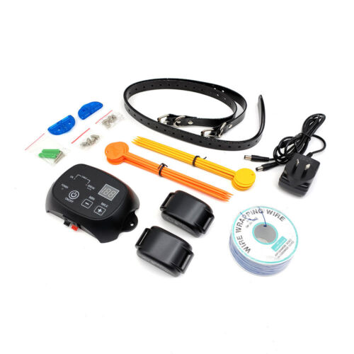 Electric Wireless Dog Fence System Fencing Pet Boundary Containment For 2 Dogs - Picture 14 of 22