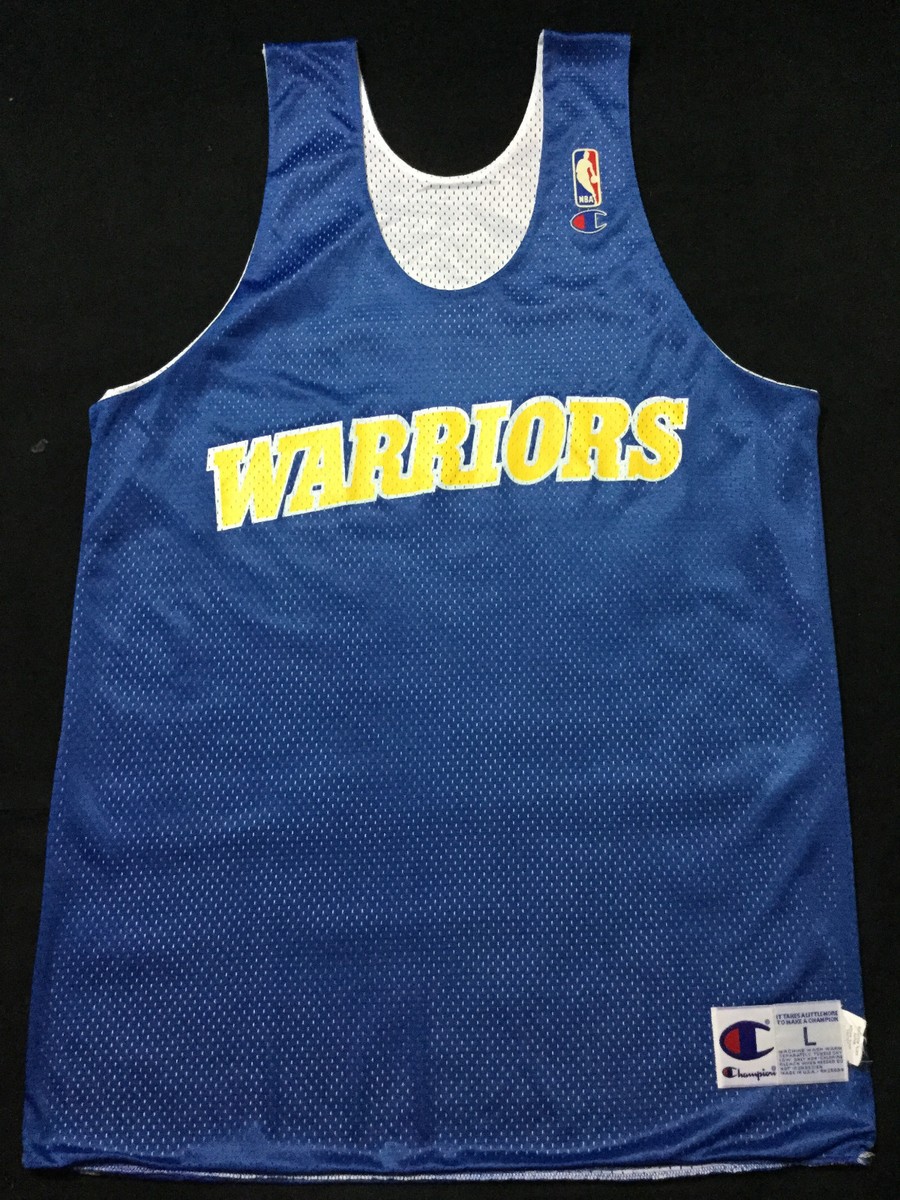 チャンピオン ウォリアーズ ユニフォーム Vintage Golden State Warriors Basketball-NBA Champion Warm