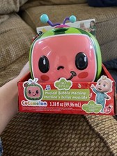 CoComelon NO Spill Musical Bubble Machine Bubble Toy for Baby