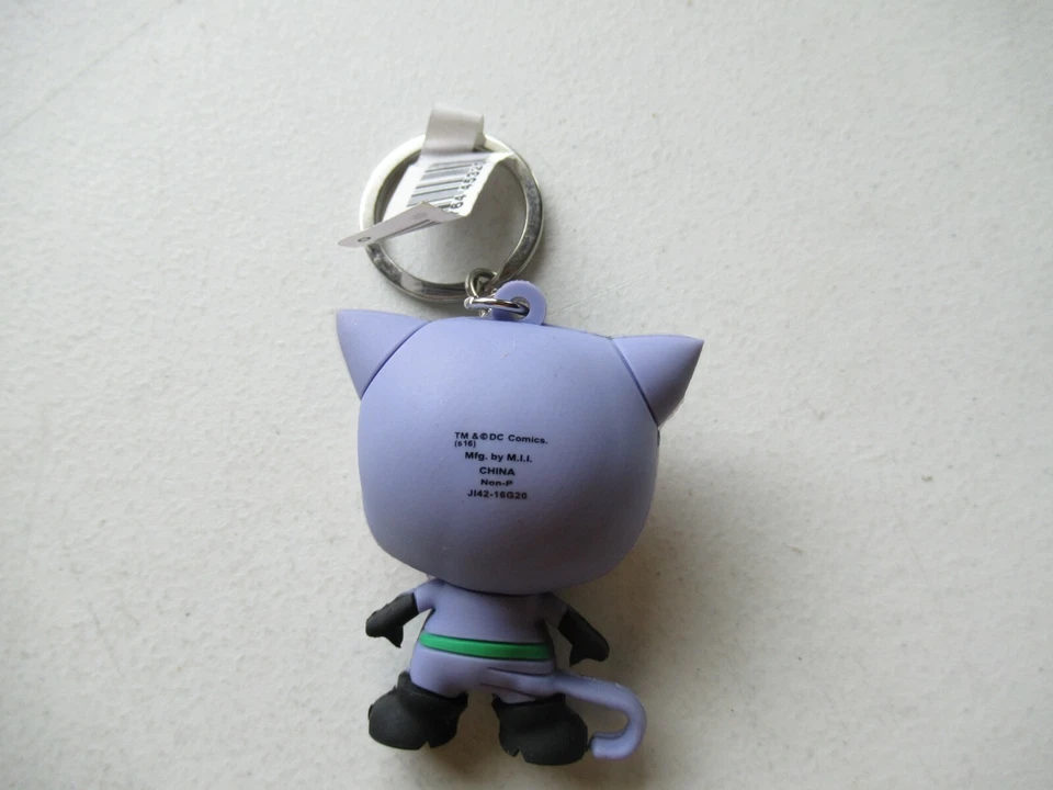 DC Comics Batman 3D Figura CATWOMAN Vinilo Llavero Figura Monograma Foto 2 de 2