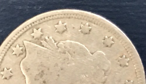 Liberty V Nickel Circulated 1912 - Bild 4 von 4