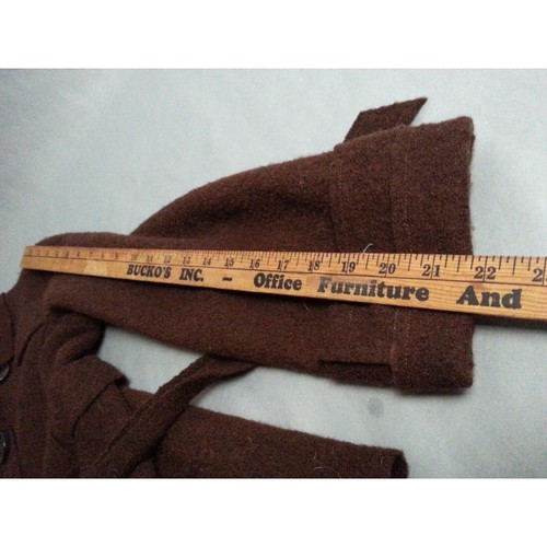 Chaqueta de Lana DM New York Marrón Talla S Pequeña - Imagen 5 de 8