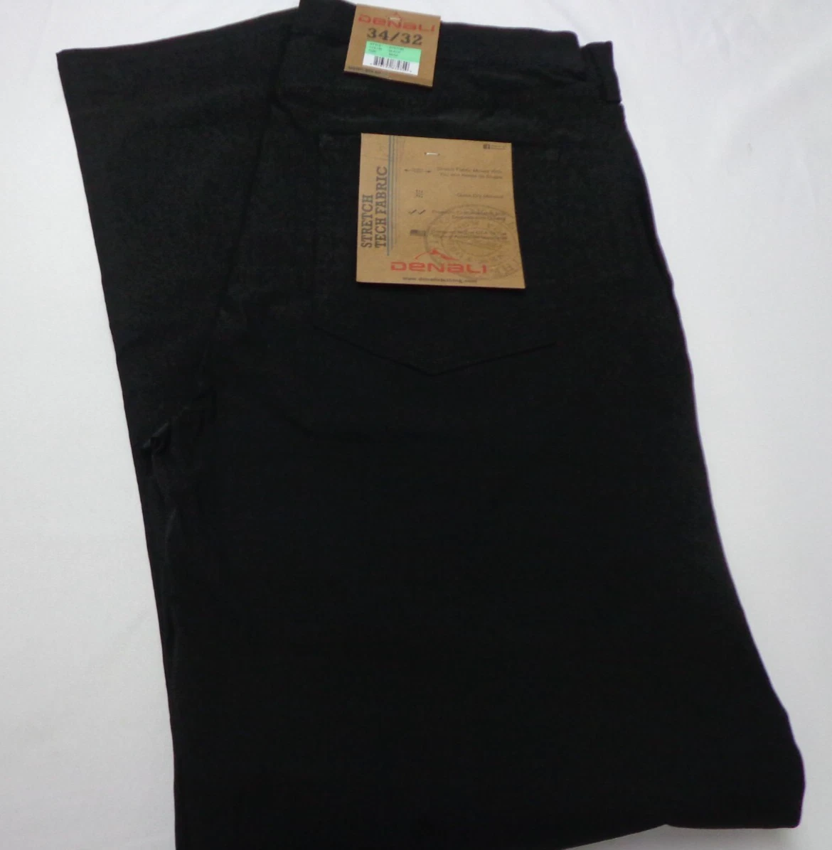 DENALI Black Tech Fabric Stretch Pants NWT 34/32 MSRP $54
Opens in a new window or tab