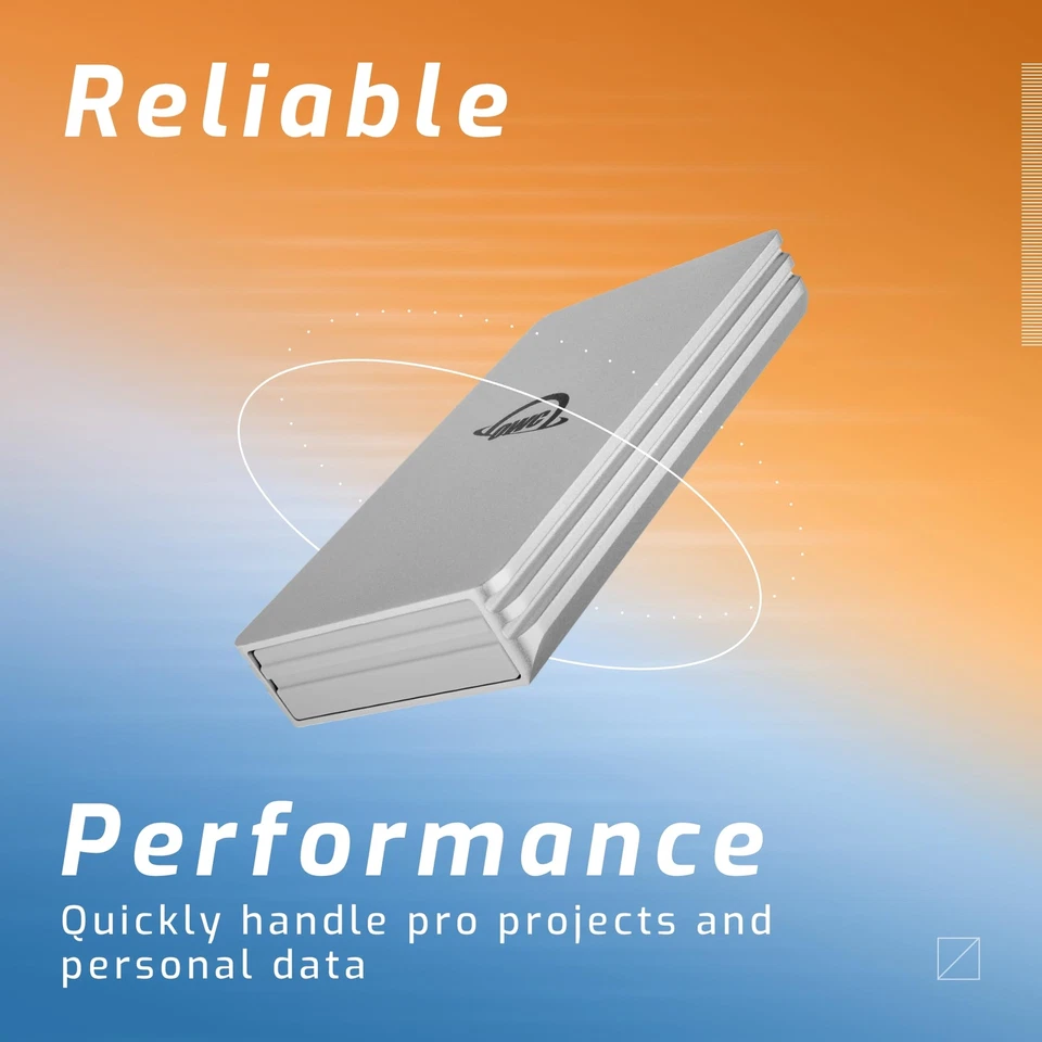 OWC 1TB Envoy USB-C Thunderbolt Bus Powered 10G/s Aluminum External SSD Drive - Image 4 of 4