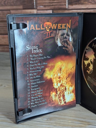 Halloween II (1981) 2001 DVD Widescreen w/ Insert Jamie Lee Curtis Carpenter - Imagen 5 de 6