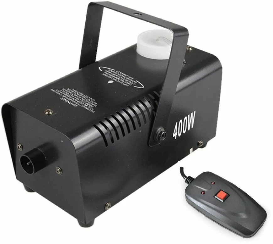 🙂 MÁQUINA DE HUMO DE NIEBLA PROFESIONAL 400W CON CONTROL REMOTO 3 MT. fiesta