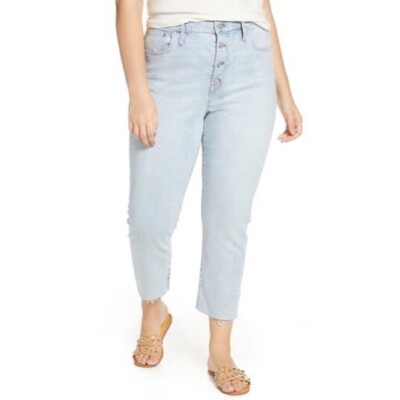 Crop Jean Madewell Fitzgerald Wash Madewell Perfect Vintage Wide