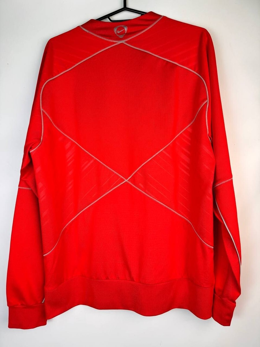 【希少】Juventus Nike 赤　ユニフォーム Lサイズ Juventus 2007 2008 NIKE Training Red Shirt Men's Size L
