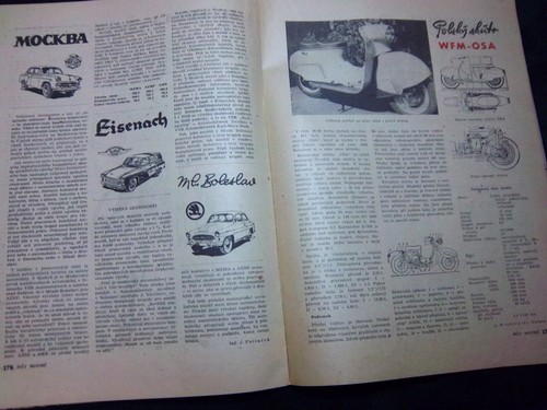 1960 SVET MOTURO Czech Motor Magazine-Motorcycles, Scooters, etc ~ USED ~GO418 - Imagen 4 de 7