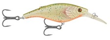 Matzuo 3 1/2" Kinchou Rattle Shad Fishing Lure 1/2 Oz / Dives 7-12' / Rootbeer