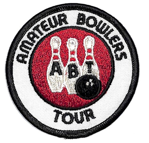 ABT Amateur Bowlers Tour bestickt Bowling Patch