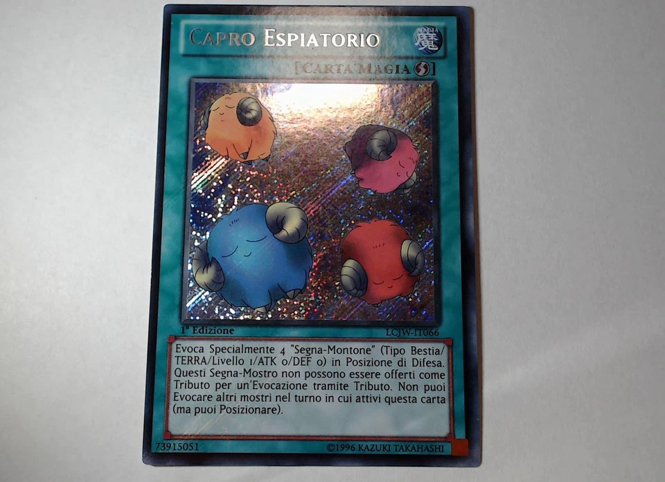 Yugioh SÜNDENBOCK , lcjw-it066 Secret Rare italienisch Near Mint 1. Auflage - Bild 2 von 4