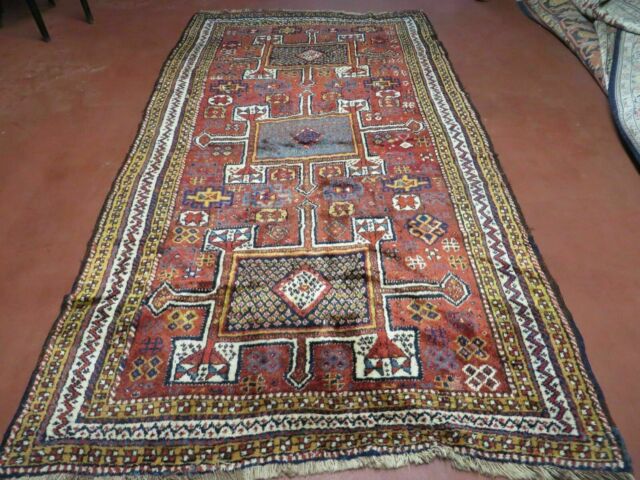 Antique Moroccan Wide Runner Rug 4x9 Tribal Carpet Hallway Rug Geometric Red Antique Moroccan Wide Runner Rug 4x9 Tribal Carpet Hallway Rug Geometric Red