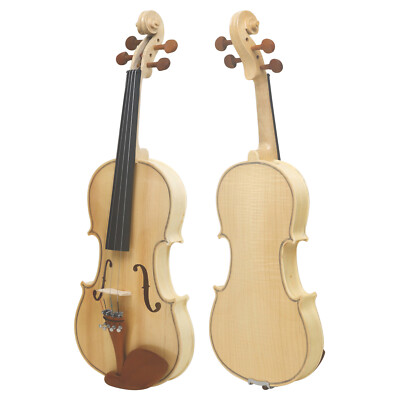 Aston Villa V-10 ソリッドウッド バイオリン 4/4 Astonvilla Violin 4/4 3/4 Basswood Panel Violin Set With