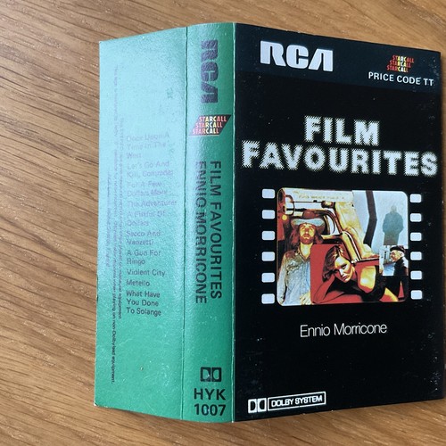 Ennio Morricone Cassette Film Favourites Paper Label RCA HYK 1007 - Picture 6 of 6