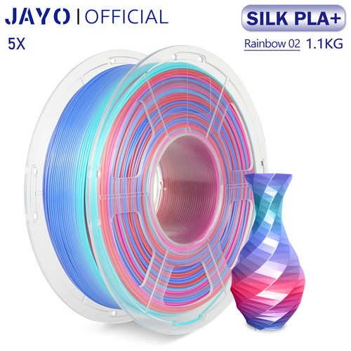 JAYO 5KG PETG PLA Meta SILK PLA+ Filament 3D-Drucker 1,75MM 1,1KG Keine Blase - Bild 56 von 237