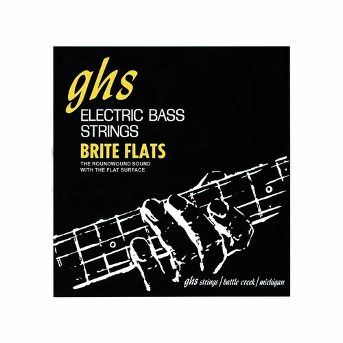 Ghs 3070 R Brite Flats Short Scale - String Set E-Bass 4-String