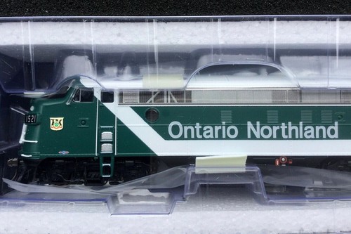 RAPIDO 1/87 HO ONR ONTARIO NORTHLAND PROGRESSIVE FP7 RD # 1521 DC / DCC SOUND - Picture 3 of 8