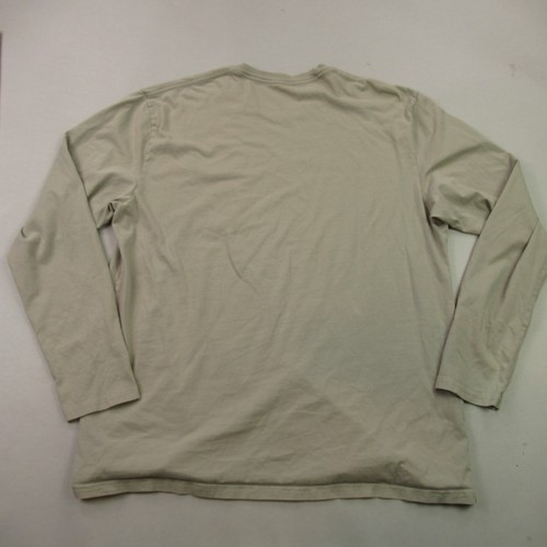 5.11 Tactical Shirt Mens 2XL Long Sleeve Crew Neck Casual Beige Pocket - Picture 5 of 10