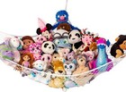 Lilly's Love Stuffed Animal Hammock | Corner Hanging Standard, White 