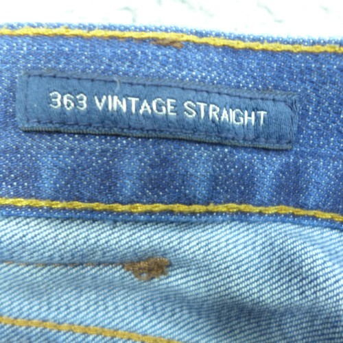 Pantalones de mezclilla rectos vintage Lucky Brand para hombre talla 36 x 30 363 - Imagen 12 de 13