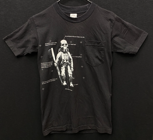 CHROME HEARTS FOTI SKULL PRINT CREW NECK POCKET T-SHIRT size small b21 - 第 1/19 張圖片