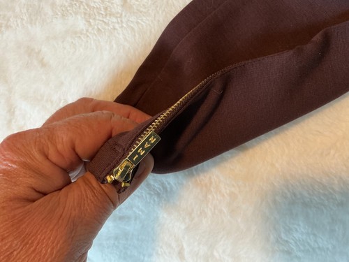Iman Global Chic Woman’s Slacks Espresso Size XL Average - Picture 6 of 7