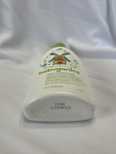 BabyGanics - Vapor Bubble Bath - 12 fl. oz. Non-Allergenic Pediatrician Tested - Picture 8 of 8