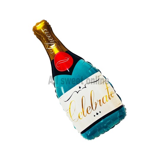 105cm Jumbo Champagne Bottle Foil Balloon Celebration Party Helium/Air Balloon - Picture 3 of 5