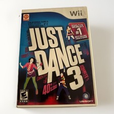 Just Dance 3 Nintendo Wii Video Game Excellent Condition With Manual