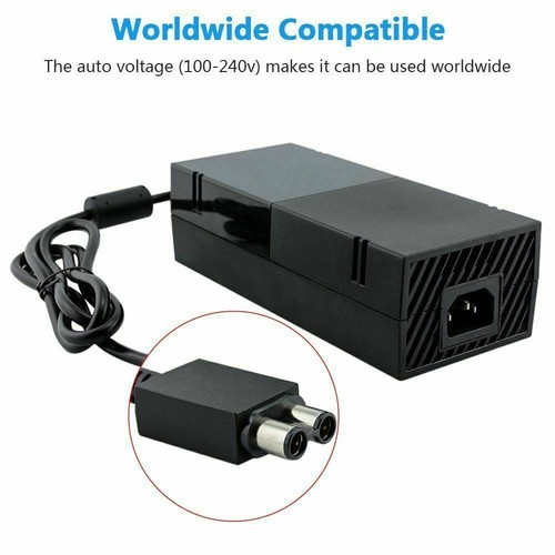 NEW AC Adapter Power Supply Cord Cable Charger for Microsoft Xbox One 135W 12V - Picture 5 of 12