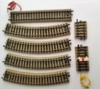 Brown HO M-Track Model Railroad Train Tracks