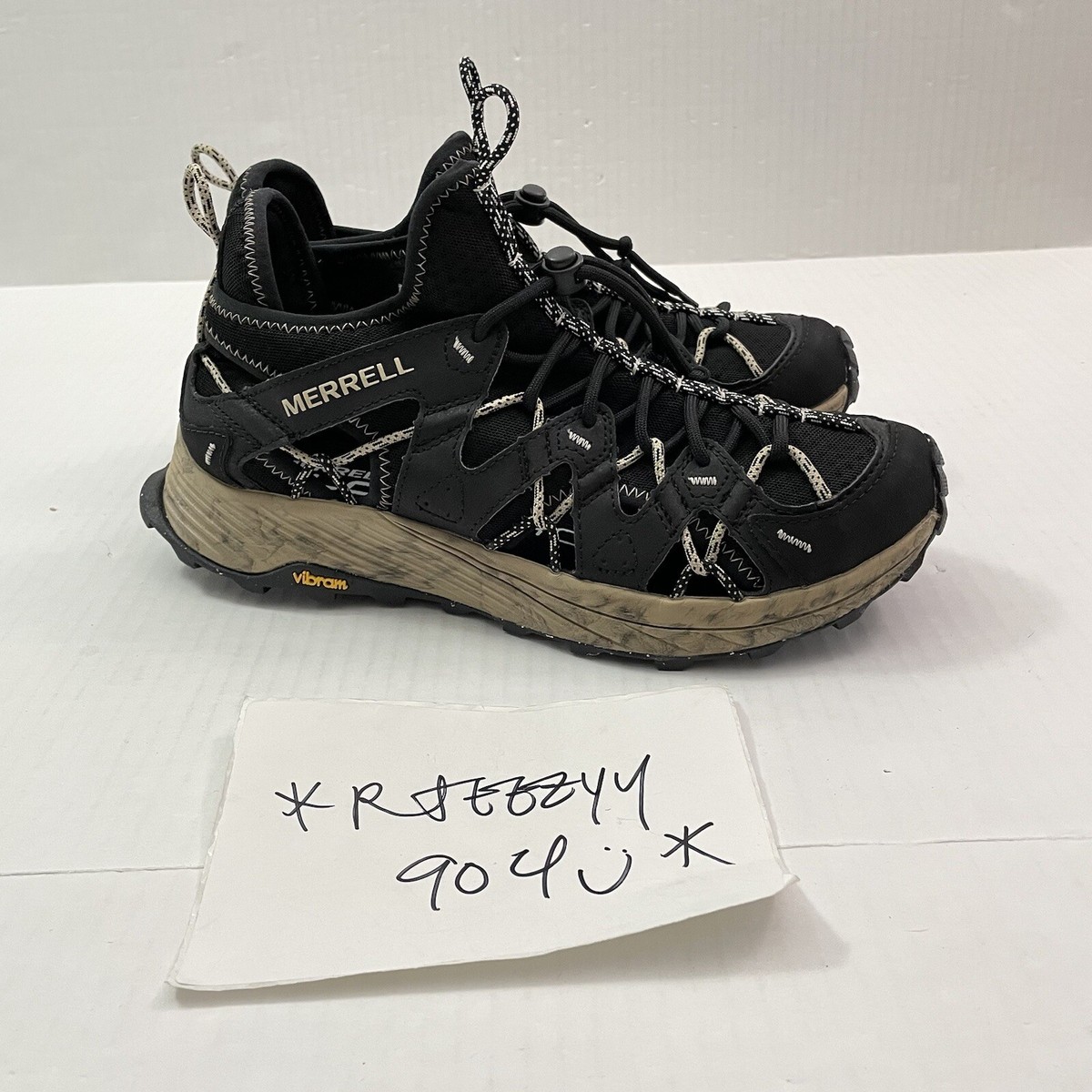 Mens Size 9.5 Merrell Moab Flight Sieve Vibram Sole Hiking