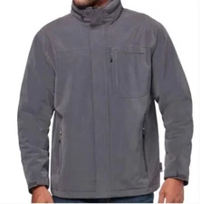 Rugged Elements Men's Trek Wind and Water Resistant Hiking Jacket w/ Hood