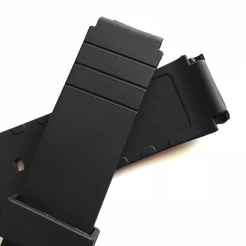 16mm PVC Rubber Band WATCH STRAP fit For CASIO MQ-24 MQ24 Black Resin - Picture 5 of 5