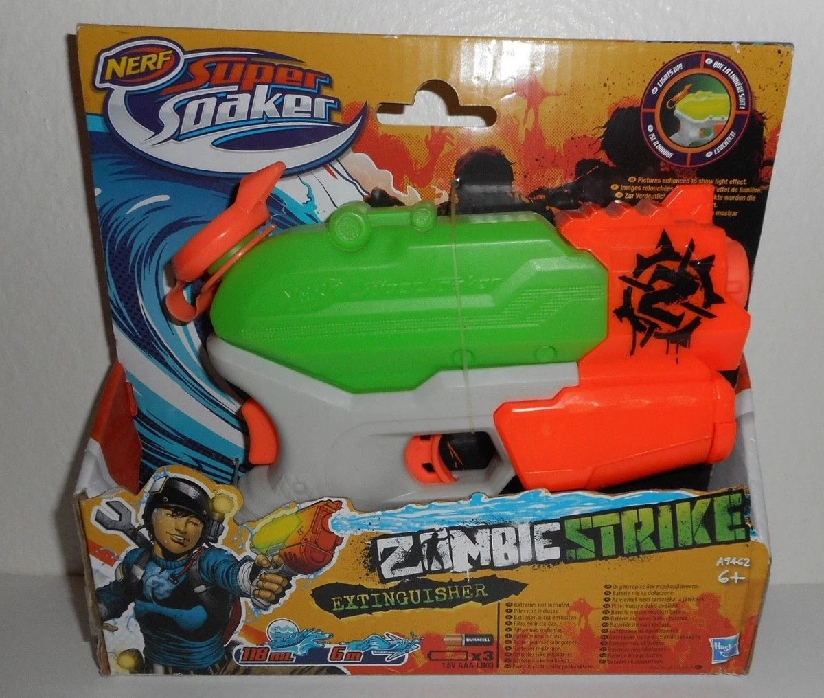 Brand New NERF SuperSoaker Zombie Strike Extinguisher Blaster