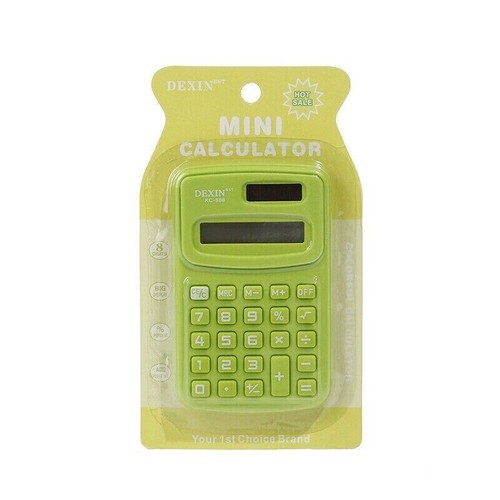 Mini Size Style Modern 8 Digit Display Pocket Calculator For Home School Office - Picture 5 of 6
