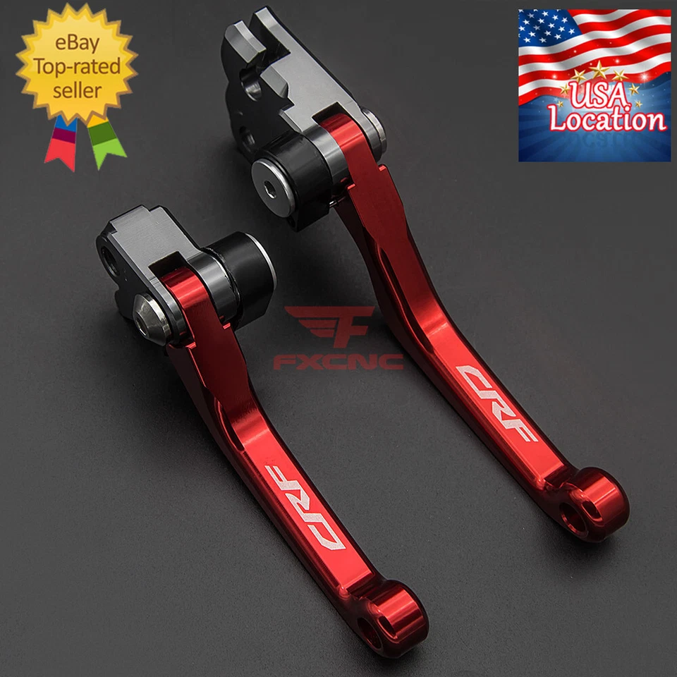 Palancas de embrague de freno FXCNC para Honda CRF250RX 2019-2023 CRF450RX 2017-2020 EE. UU. Foto 3 de 4