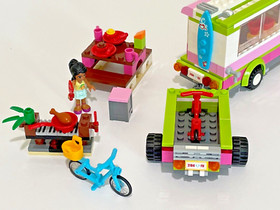 Retired ©2012 LEGO 3184 Friends Adventure Camper 100% Complete + Extras