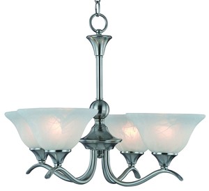Image Is Loading Chandelier 4 Light Brushed Nickel Finish Alabaster Glass Image Is Loading Chandelier 4 Light Brushed Nickel Finish Alabaster Glass