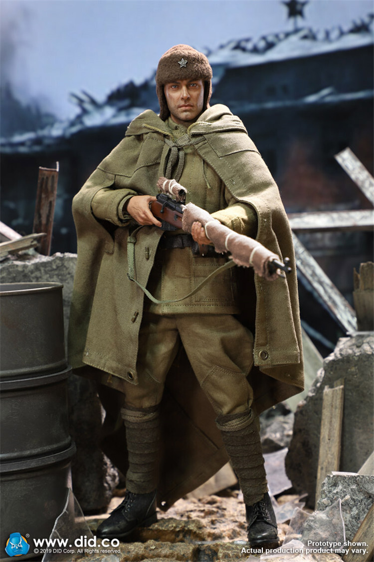1/6 DID WWII USSR Battle of Stalingrad Vasily Soviet Sniper