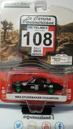 Greenlight La gara panamericana 1954 studebaker campione Chase (NG46) - Foto 1 di 2