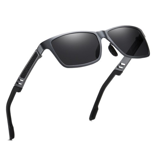 Aluminum HD Polarized Photochromic Sunglasses Men Driving Glasses Retro Eyewear - Picture 5 of 25