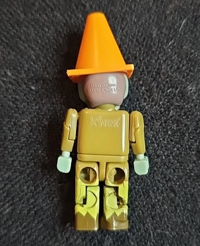 PVZ Conehead Peasant Zombie Knex Minifigure, Plants Vs Zombies - Rare, Complete - Image 2 of 4