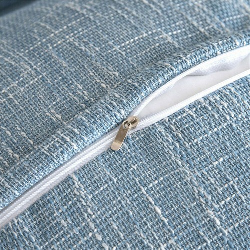 1/2/3/4 Seater Solid Cotton Blend Chair or Sofa Protector Slipcover Couch Cover - Picture 24 of 82