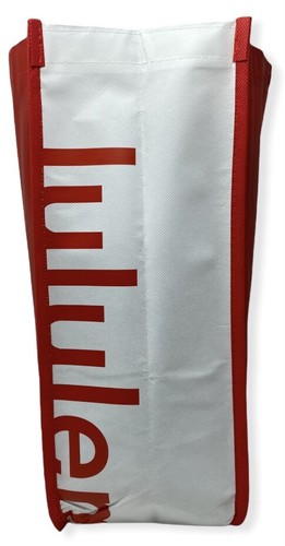 Bolso de Mano Grande Reutilizable Lululemon Edición Limitada en Rojo - Imagen 2 de 3