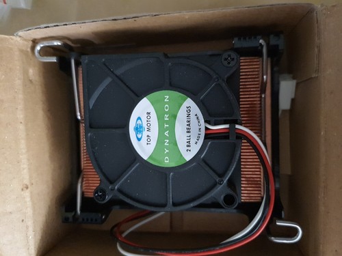 Dynatron Low Profile 1U/2U Intel P4 Socket 478 Server Copper Heatsink CPU Cooler - Picture 1 of 20