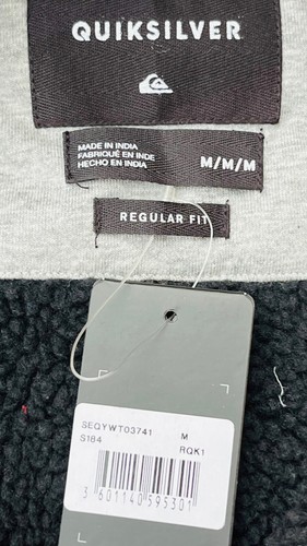 QuikSilver Men's Miho Stones GARNET SHERPA Long Sleeve Over Shirt Size M - Picture 15 of 16